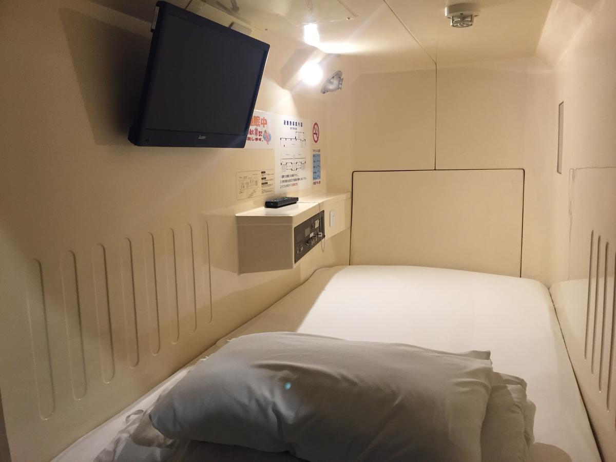 Capsule&Spa Grand Sauna Hiroshima Exterior foto